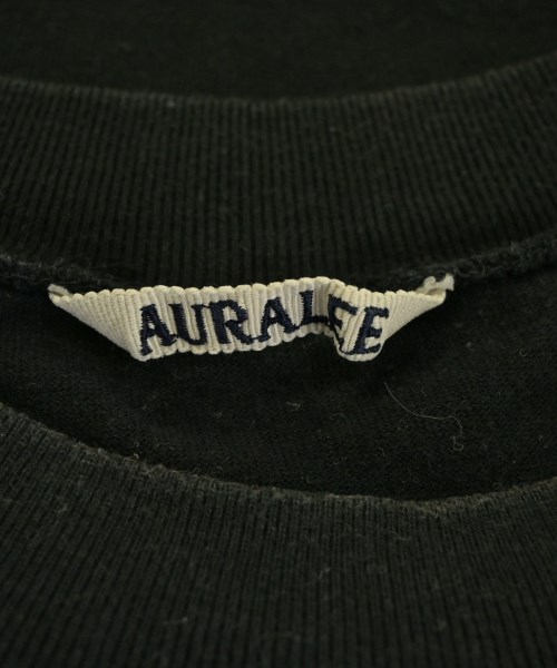AURALEE（オーラリー）Tシャツ・カットソー 黒 サイズ:3(S位) メンズ/2200733567124