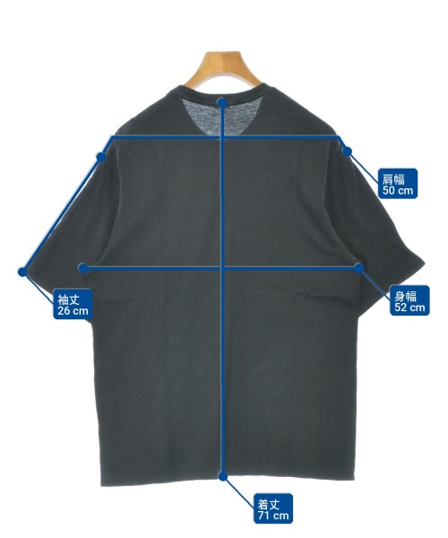 AURALEE（オーラリー）Tシャツ・カットソー 黒 サイズ:3(S位) メンズ/2200733567131