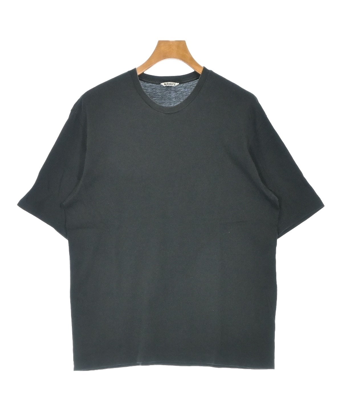オーラリー ラグラン カットソー　サイズ1 USED AURALEE（オーラリー）Tシャツ・カットソー 黒 サイズ:3(S位) メンズ