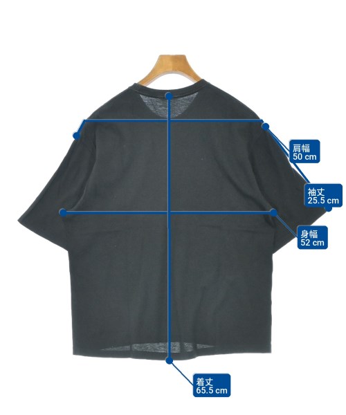 AURALEE（オーラリー）Tシャツ・カットソー 黒 サイズ:3(S位) メンズ/2200733567148