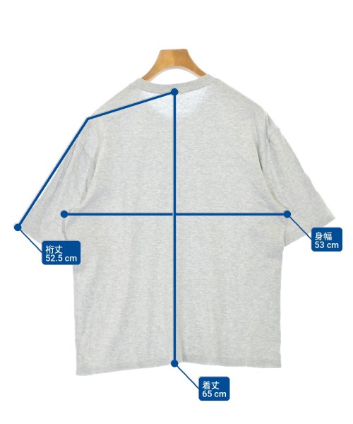 AURALEE（オーラリー）Tシャツ・カットソー グレー サイズ:3(S位) メンズ/2200733567155