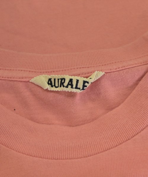 AURALEE（オーラリー）Tシャツ・カットソー ピンク サイズ:4(M位) メンズ/2200733567162