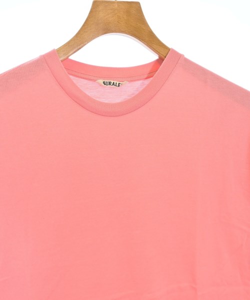 AURALEE（オーラリー）Tシャツ・カットソー ピンク サイズ:4(M位) メンズ/2200733567162