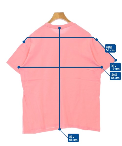 AURALEE（オーラリー）Tシャツ・カットソー ピンク サイズ:4(M位) メンズ/2200733567162
