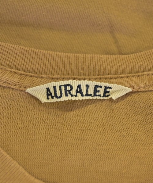 AURALEE（オーラリー）Tシャツ・カットソー 茶 サイズ:4(M位) メンズ/2200733567179