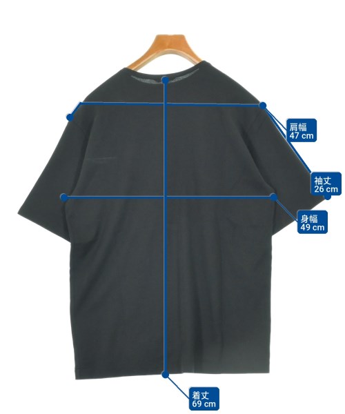 AURALEE（オーラリー）Tシャツ・カットソー 黒 サイズ:3(S位) メンズ/2200733567186