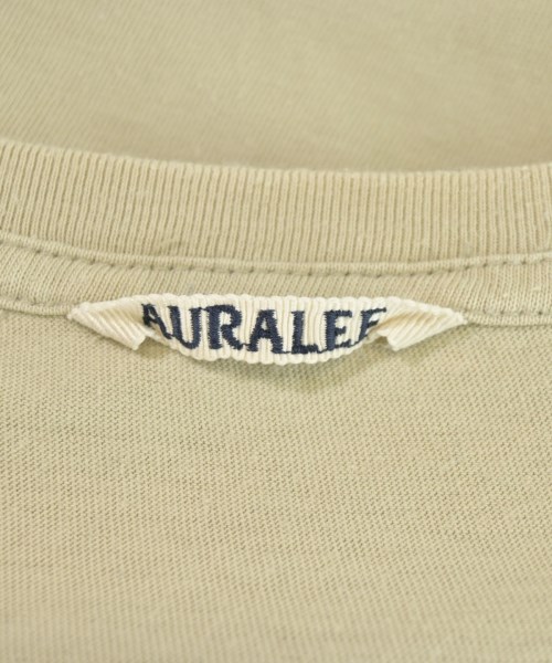 AURALEE（オーラリー）Tシャツ・カットソー ベージュ サイズ:-(L位) メンズ/2200733567209