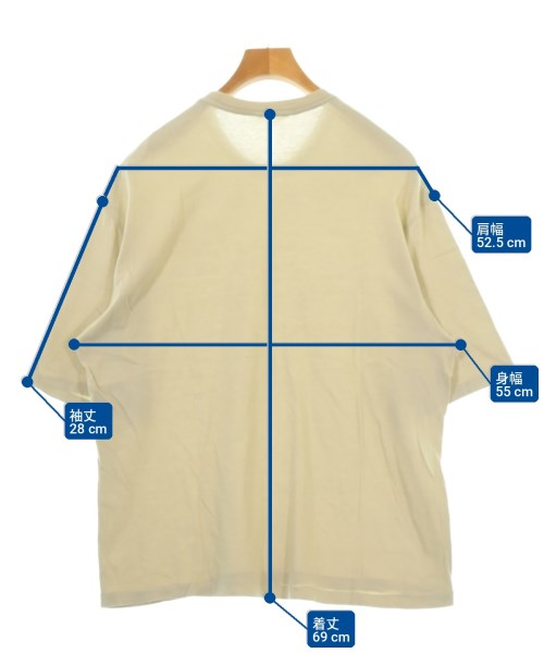 AURALEE（オーラリー）Tシャツ・カットソー ベージュ サイズ:-(L位) メンズ/2200733567209