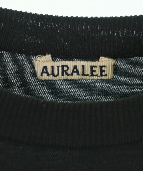 AURALEE（オーラリー）Tシャツ・カットソー 黒 サイズ:5(L位) メンズ/2200727265432