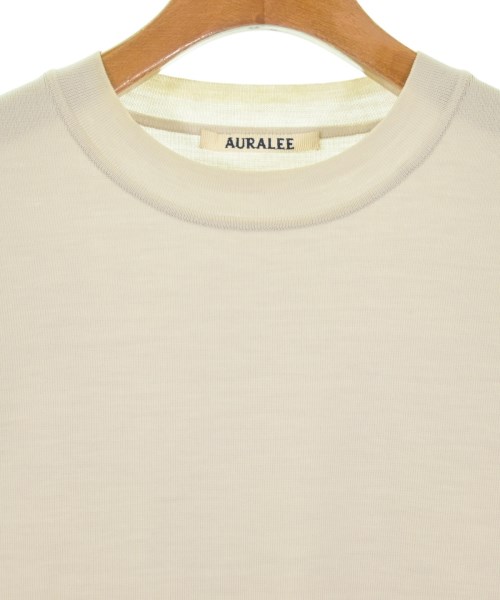 AURALEE（オーラリー）Tシャツ・カットソー ベージュ サイズ:4(M位) メンズ/2200727265616