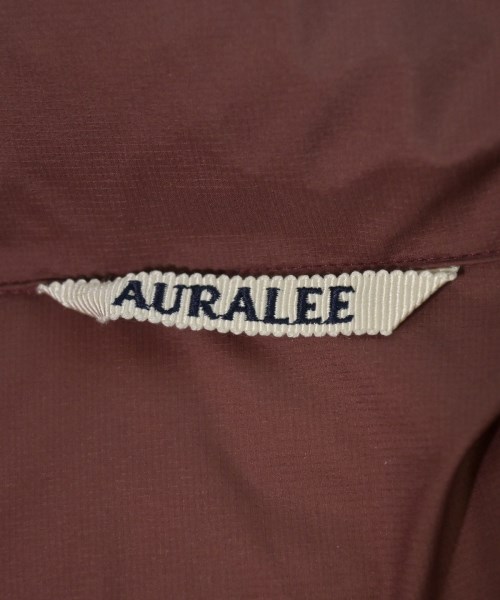 AURALEE（オーラリー）ダウンジャケット/ダウンベスト 茶 サイズ:3(S位) メンズ/2200733693014