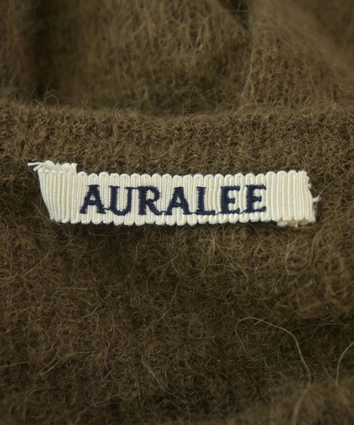 AURALEE（オーラリー）ニット・セーター 茶 サイズ:5(L位) メンズ/2200734124166