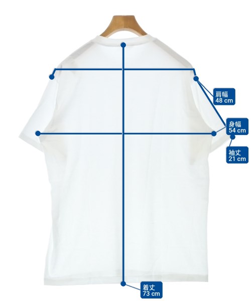 AURALEE（オーラリー）Tシャツ・カットソー 白 サイズ:4(M位) メンズ/2200735066182