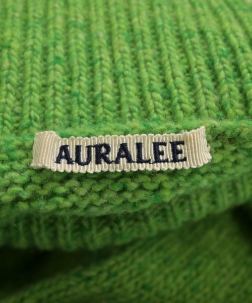 AURALEE（オーラリー）ニット・セーター 緑 サイズ:4(M位) メンズ/2200735762015
