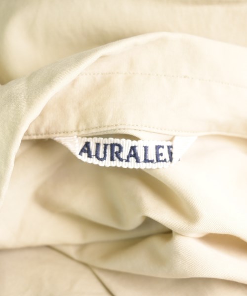 AURALEE（オーラリー）カジュアルシャツ ベージュ サイズ:4(M位) メンズ/2200720170108