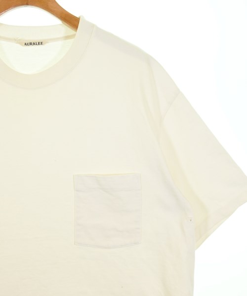 AURALEE（オーラリー）Tシャツ・カットソー 白 サイズ:4(M位) メンズ/2200715926017