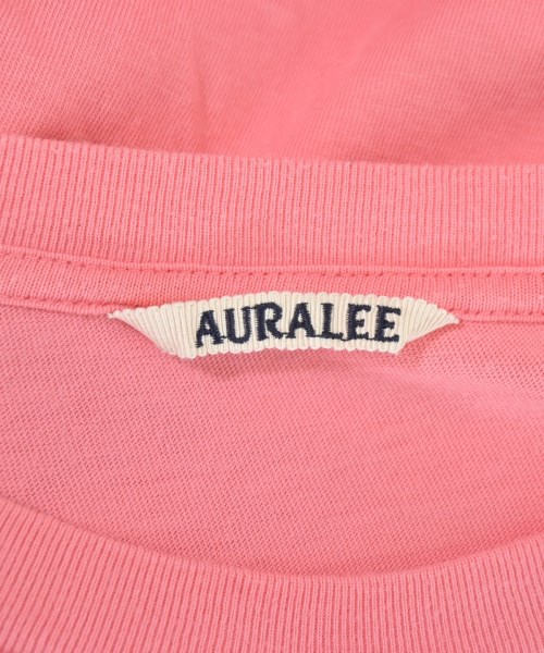 AURALEE（オーラリー）Tシャツ・カットソー ピンク サイズ:5(L位) メンズ/2200717137152