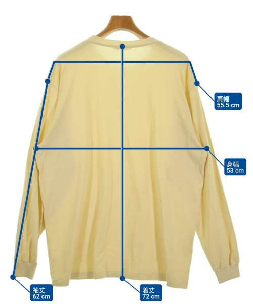 AURALEE（オーラリー）Tシャツ・カットソー ベージュ サイズ:5(L位) メンズ/2200717854035