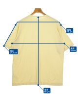 AURALEE（オーラリー）Tシャツ・カットソー 黄 サイズ:3(S位) メンズ/2200720863017