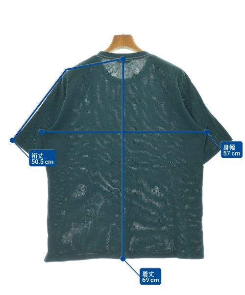 AURALEE（オーラリー）Tシャツ・カットソー 緑 サイズ:3(S位) メンズ/2200720863031