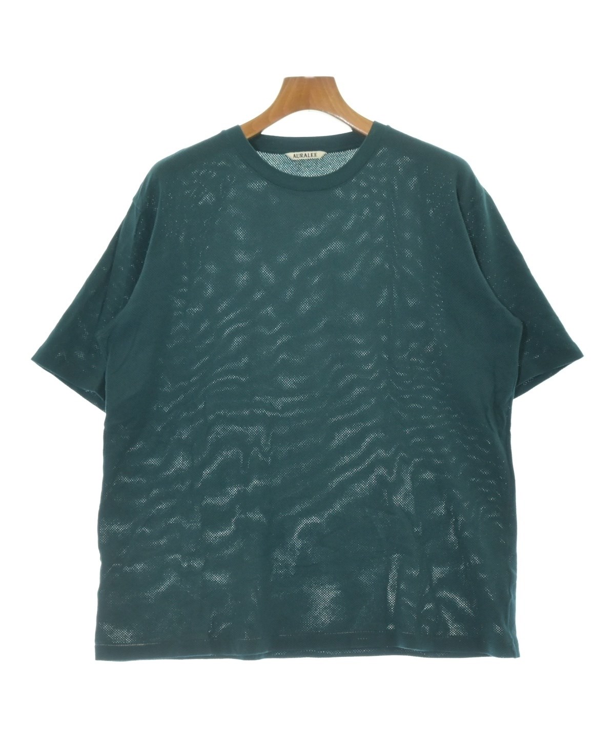 AURALEE（オーラリー）Tシャツ・カットソー 緑 サイズ:3(S位) メンズ
