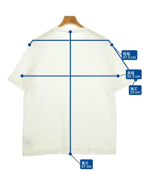 AURALEE（オーラリー）Tシャツ・カットソー 白 サイズ:3(S位) メンズ/2200720937046