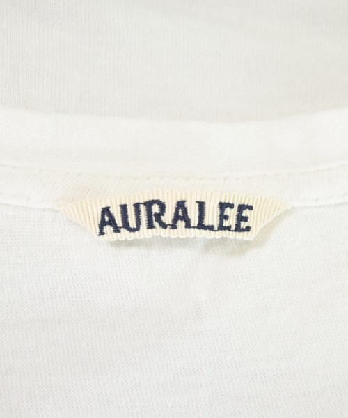 AURALEE（オーラリー）Tシャツ・カットソー 白 サイズ:1(S位) メンズ/2200720937053