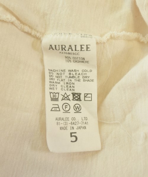 AURALEE（オーラリー）Tシャツ・カットソー ピンク サイズ:5(L位) メンズ/2200721226019