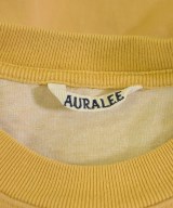 AURALEE（オーラリー）Tシャツ・カットソー 黄 サイズ:4(M位) メンズ/2200717461028