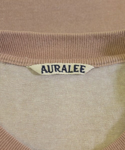 AURALEE（オーラリー）Tシャツ・カットソー 茶 サイズ:4(M位) メンズ/2200717461035