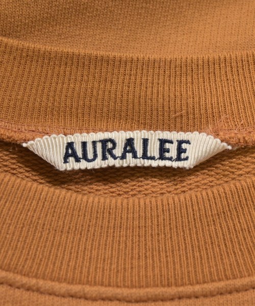 AURALEE（オーラリー）スウェット オレンジ サイズ:4(M位) メンズ/2200682938136