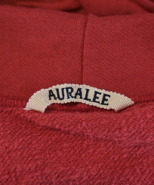 AURALEE（オーラリー）パーカー 赤 サイズ:5(L位) メンズ/2200725007041