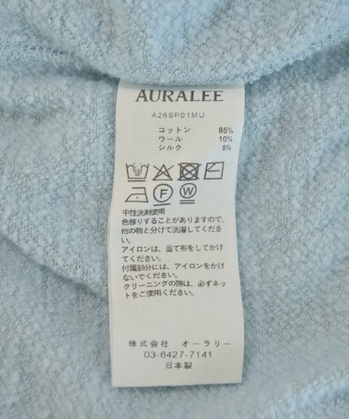 AURALEE（オーラリー）パーカー 青 サイズ:5(L位) メンズ/2200725007058