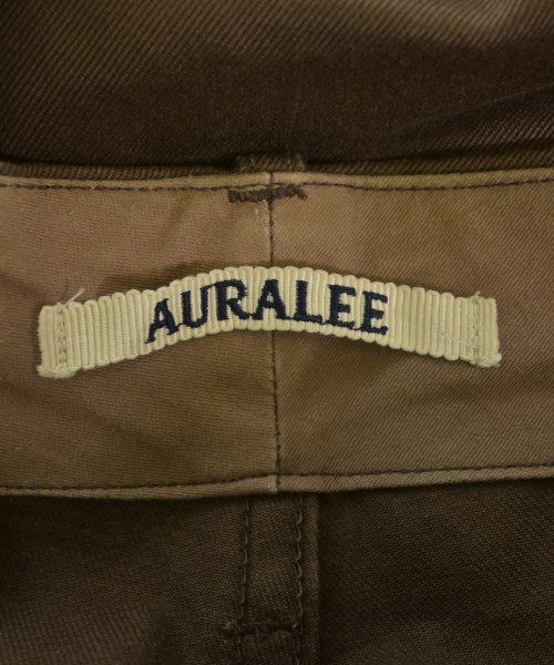 AURALEE（オーラリー）チノパン 茶 サイズ:4(M位) メンズ/2200721712017