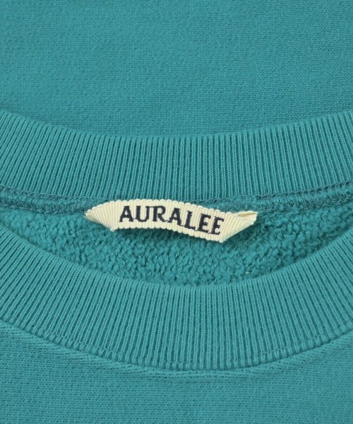 AURALEE（オーラリー）スウェット 緑 サイズ:3(S位) メンズ/2200725886028