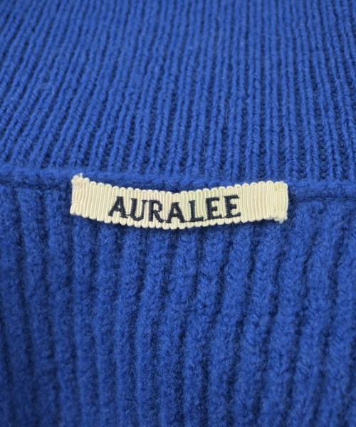 AURALEE（オーラリー）ニット・セーター 青 サイズ:5(L位) メンズ/2200723852018