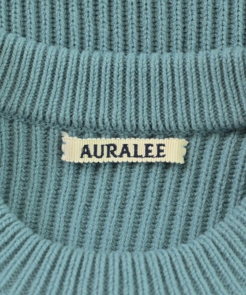 AURALEE（オーラリー）ニット・セーター 青 サイズ:5(L位) メンズ/2200723852032