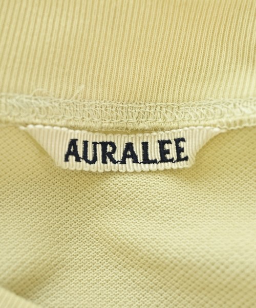 AURALEE（オーラリー）Tシャツ・カットソー 黄 サイズ:4(M位) メンズ/2200721214702
