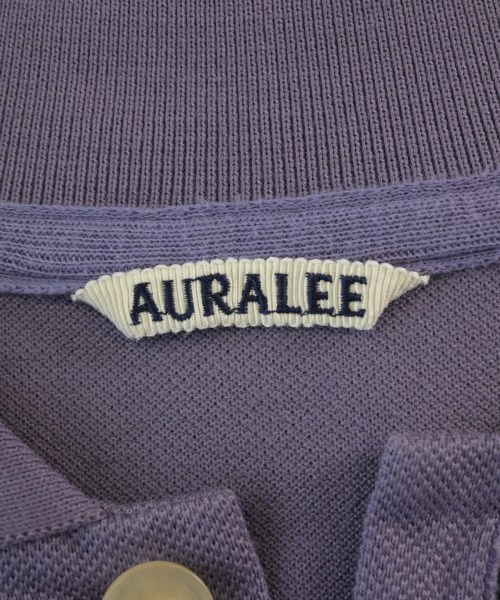 AURALEE（オーラリー）ポロシャツ 紫 サイズ:4(M位) メンズ/2200721214719