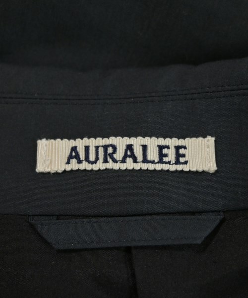 AURALEE（オーラリー）ステンカラーコート 紺 サイズ:4(M位) メンズ/2200727627018