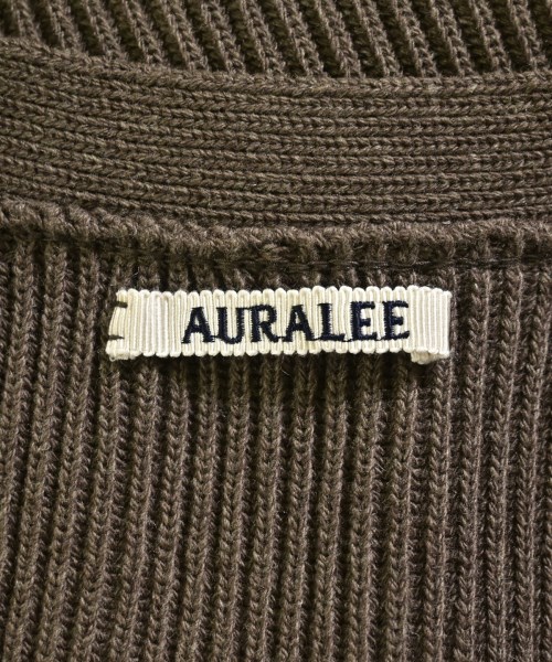 AURALEE（オーラリー）カーディガン 茶 サイズ:4(M位) メンズ/2200724575015