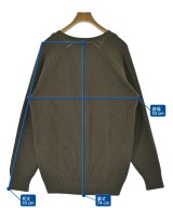 AURALEE（オーラリー）カーディガン 茶 サイズ:4(M位) メンズ/2200724575015