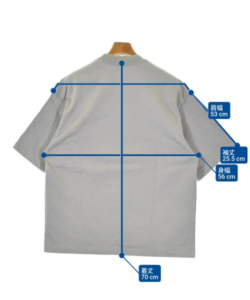 AURALEE（オーラリー）Tシャツ・カットソー グレー サイズ:3(S位) メンズ/2200682727037