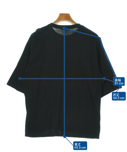 AURALEE（オーラリー）Tシャツ・カットソー 黒 サイズ:-(M位) メンズ/2200682727044