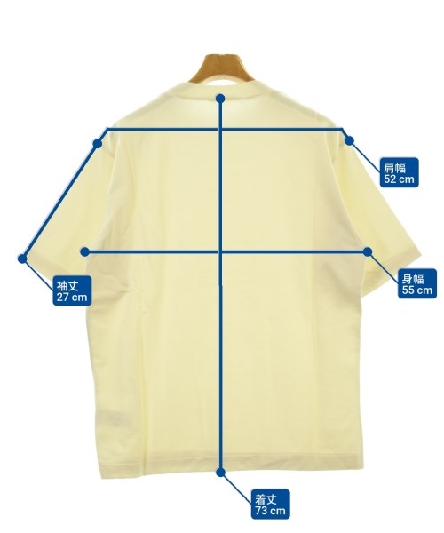 AURALEE（オーラリー）Tシャツ・カットソー 白 サイズ:3(S位) メンズ/2200684148083
