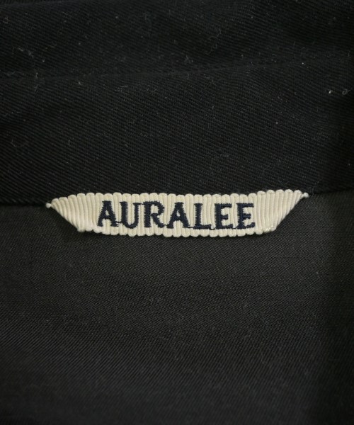 AURALEE（オーラリー）カジュアルシャツ 黒 サイズ:4(M位) メンズ/2200679212058