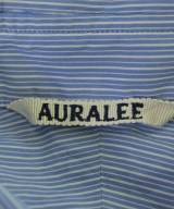 AURALEE（オーラリー）カジュアルシャツ 青 サイズ:3(S位) メンズ/2200680804020