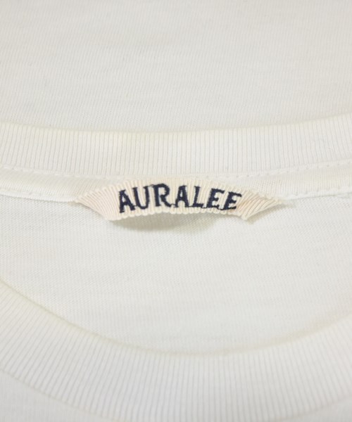 AURALEE（オーラリー）Tシャツ・カットソー 白 サイズ:4(M位) メンズ/2200685457016