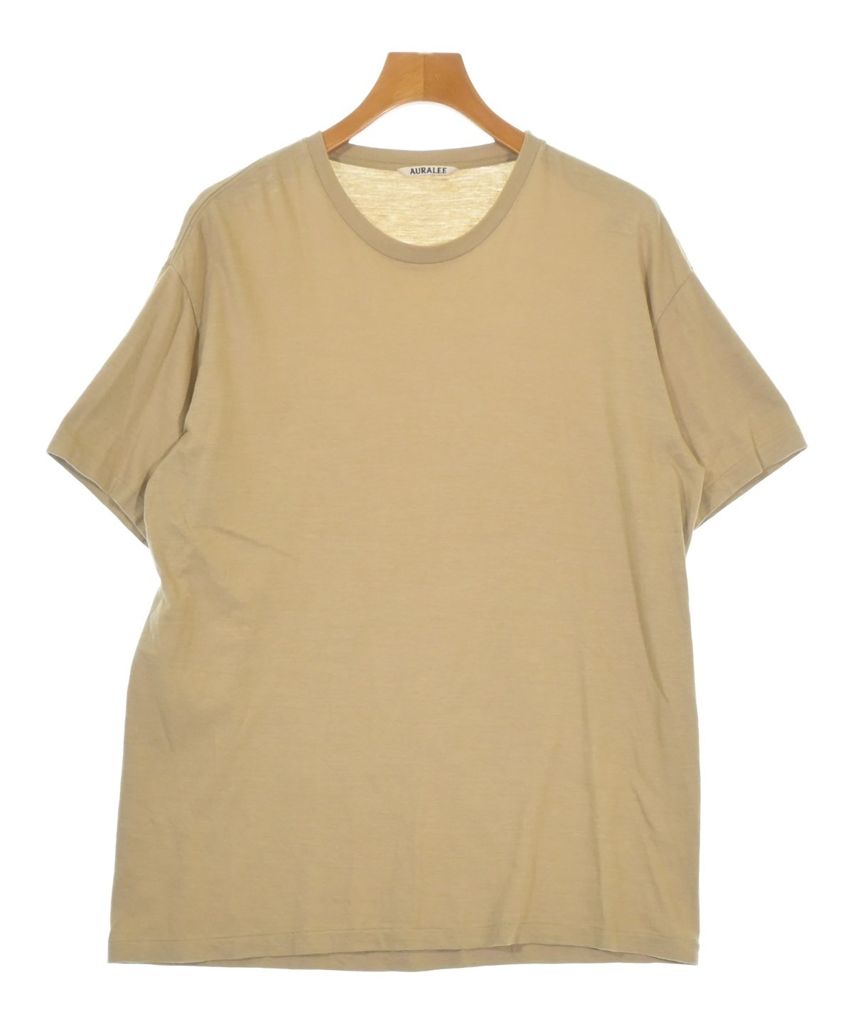 AURALEE（オーラリー）Tシャツ・カットソー ベージュ サイズ:4(M位