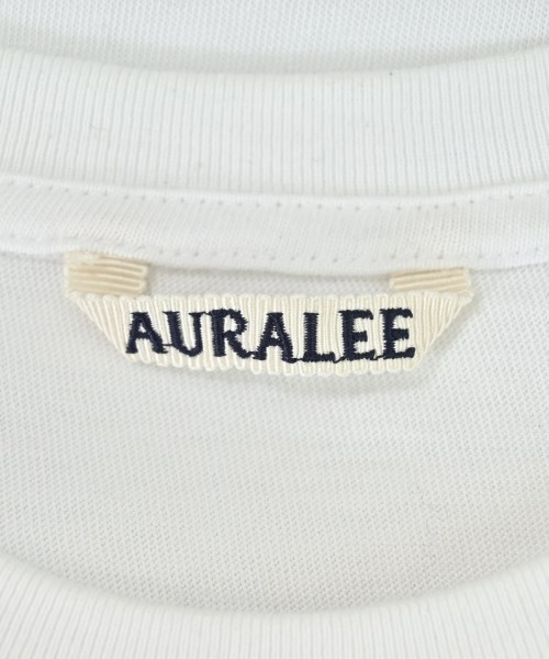 AURALEE（オーラリー）Tシャツ・カットソー 白 サイズ:3(S位) メンズ/2200681988125